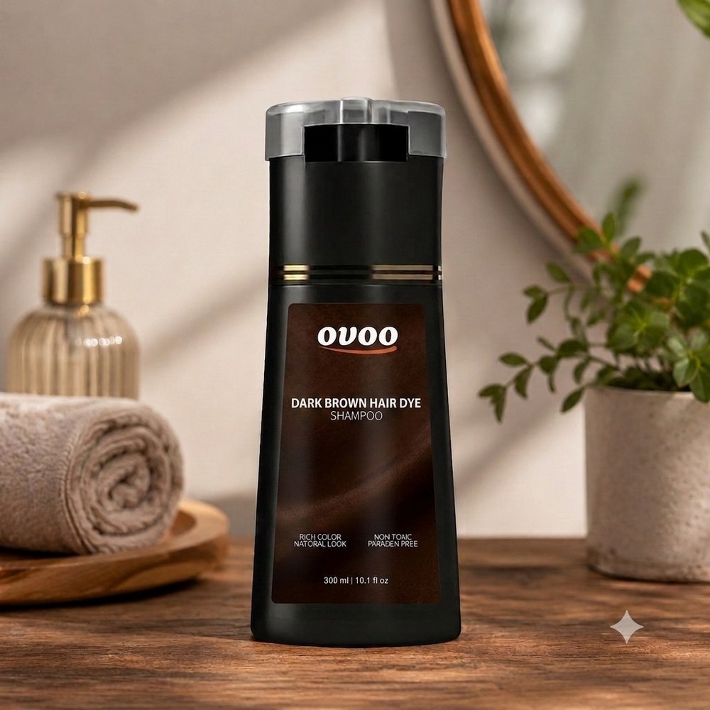 Bottle on a bathroom shelf